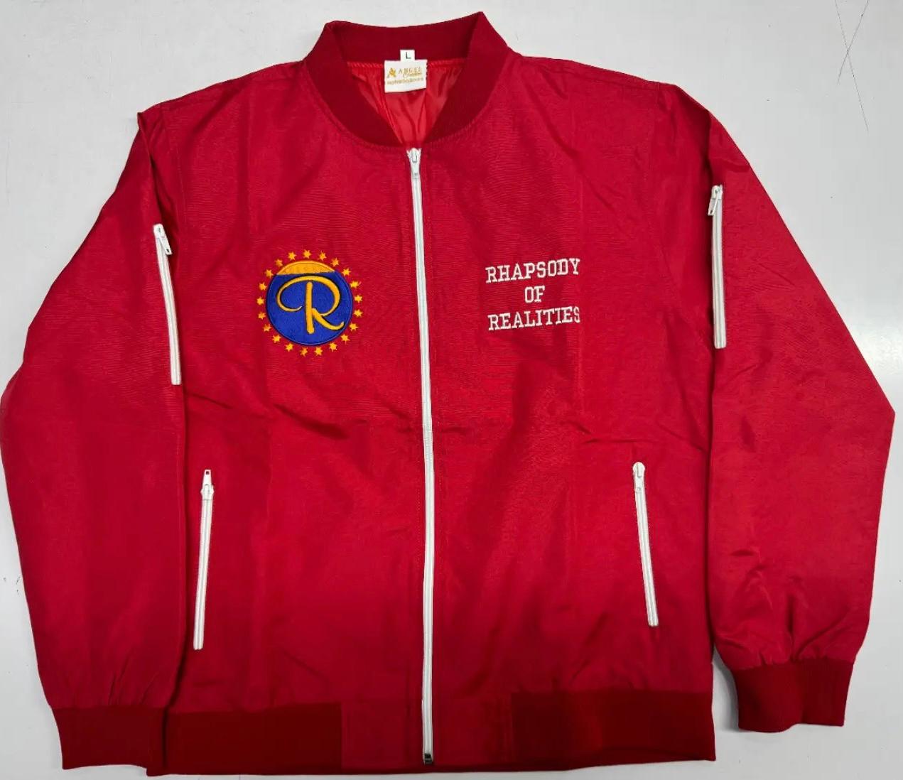 Red Bomber Jacket